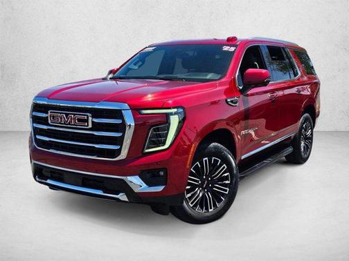 Volcanic Red Tintcoat 2025 GMC Yukon 4WD Elevation