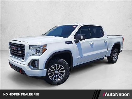 Summit White 2020 GMC Sierra 1500 AT4