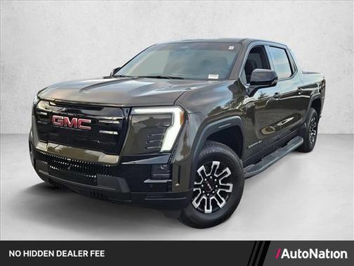 Deep Bronze Metallic 2026 GMC Sierra EV Standard Range Elevation