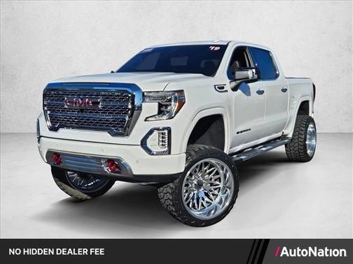Summit White 2019 GMC Sierra 1500 SLT