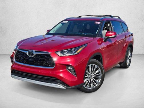 Ruby Flare Pearl 2020 Toyota Highlander Platinum