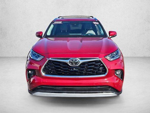 Ruby Flare Pearl 2020 Toyota Highlander Platinum