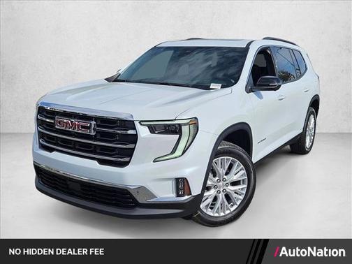 Glacier White Tricoat 2026 GMC Acadia Elevation FWD