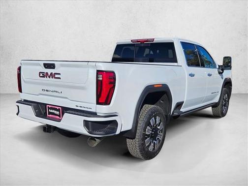 Glacier White Tricoat 2026 GMC Sierra 2500 Denali