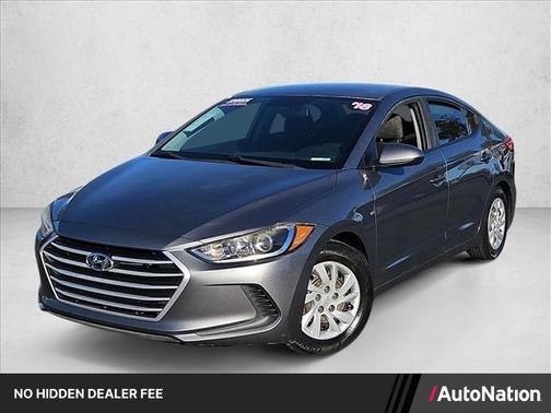 Machine Gray 2018 Hyundai ELANTRA SE