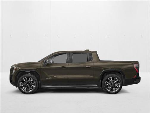 Deep Bronze Metallic 2026 GMC Sierra EV Standard Range Elevation