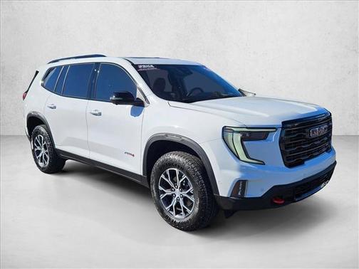 Summit White 2026 GMC Acadia AT4 AWD