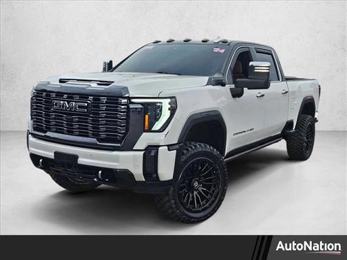 White Frost Tricoat 2024 GMC Sierra 2500 Denali Ultimate