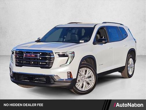 Glacier White Tricoat 2026 GMC Acadia Elevation FWD