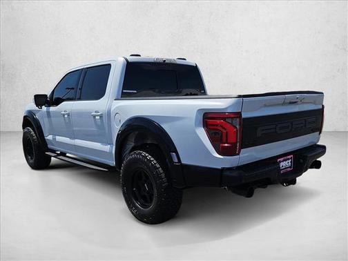 SPACE WHITE METALLIC 2025 Ford F-150 Raptor
