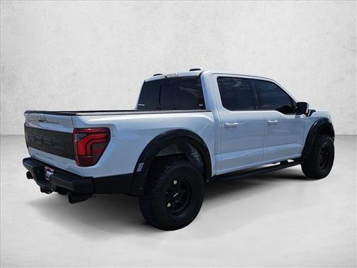 SPACE WHITE METALLIC 2025 Ford F-150 Raptor