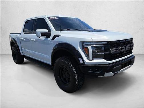 SPACE WHITE METALLIC 2025 Ford F-150 Raptor
