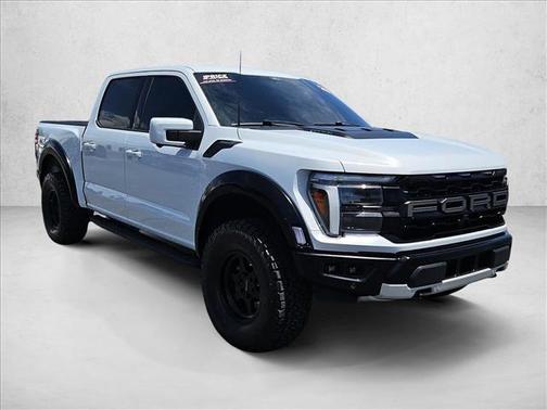 SPACE WHITE METALLIC 2025 Ford F-150 Raptor