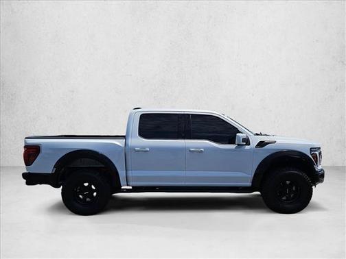 SPACE WHITE METALLIC 2025 Ford F-150 Raptor