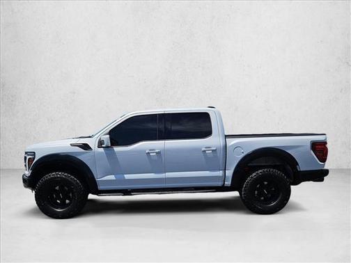 SPACE WHITE METALLIC 2025 Ford F-150 Raptor