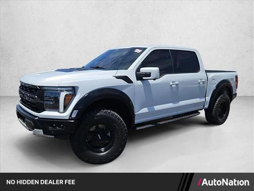 SPACE WHITE METALLIC 2025 Ford F-150 Raptor