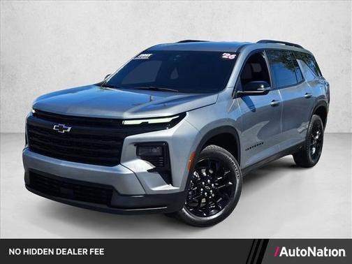 Sterling Gray Metallic 2026 Chevrolet Traverse LT