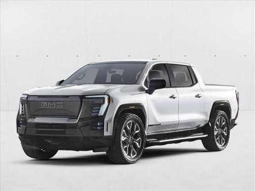 Summit White 2025 GMC Sierra EV Extended Range Denali