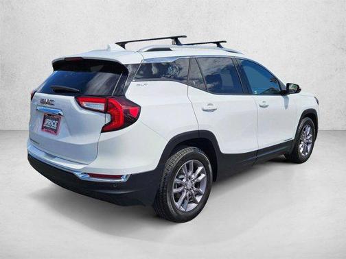 Summit White 2023 GMC Terrain SLT