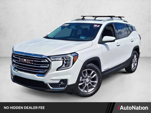 Summit White 2023 GMC Terrain SLT