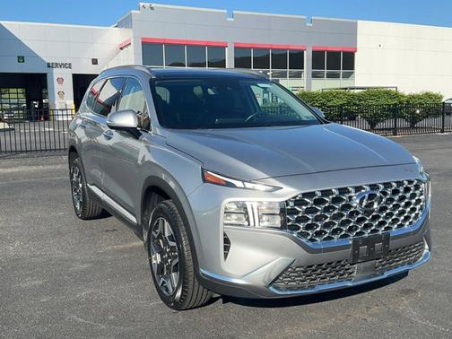 Silver 2023 Hyundai SANTA FE HEV SEL Premium