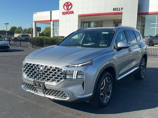 Silver 2023 Hyundai SANTA FE HEV SEL Premium