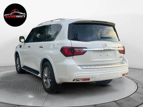Moonstone White 2018 INFINITI QX80 Base