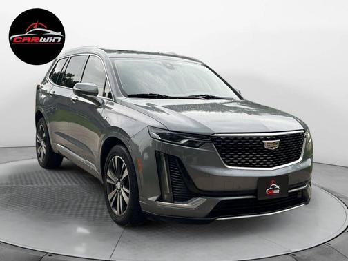 Satin Steel Metallic 2021 Cadillac XT6 Premium Luxury FWD