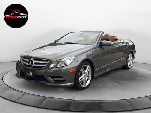 Brown 2013 Mercedes-Benz E-Class E 550 2dr Convertible