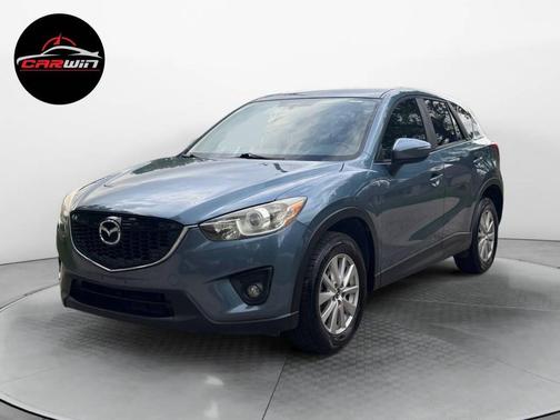 Blue 2015 Mazda CX-5 Touring