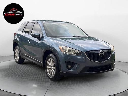 Blue 2015 Mazda CX-5 Touring