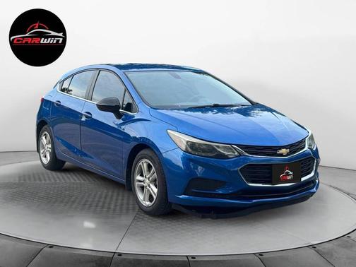 Blue 2017 Chevrolet Cruze LT