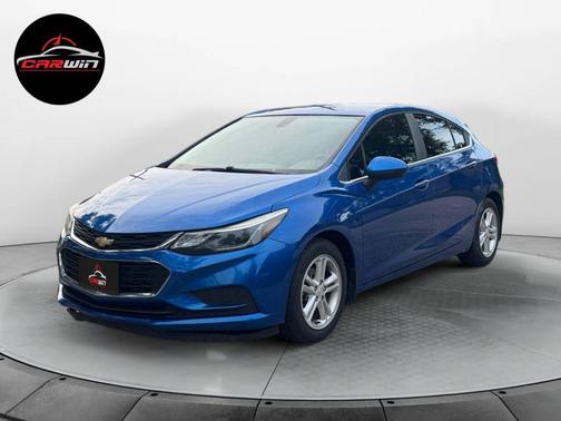 Blue 2017 Chevrolet Cruze LT