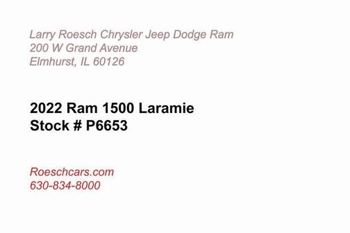2022 RAM 1500 Laramie