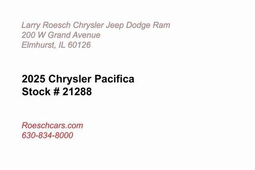 2025 Chrysler Pacifica L