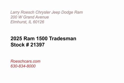 2025 RAM 1500 Tradesman