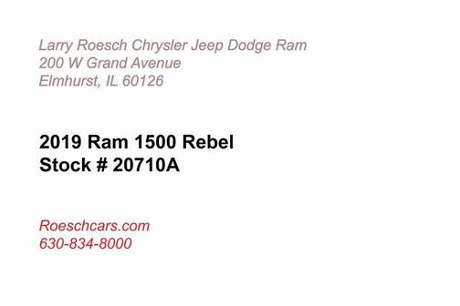2019 RAM 1500 Rebel