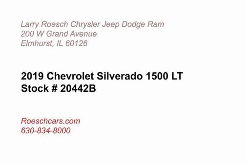2019 Chevrolet Silverado 1500 LT