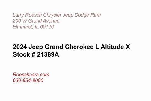 2024 Jeep Grand Cherokee L Altitude