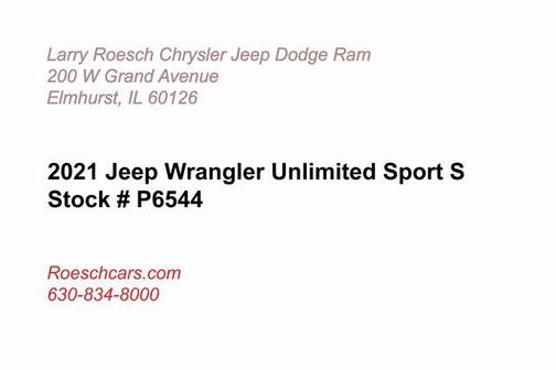 2021 Jeep Wrangler Unlimited Sport