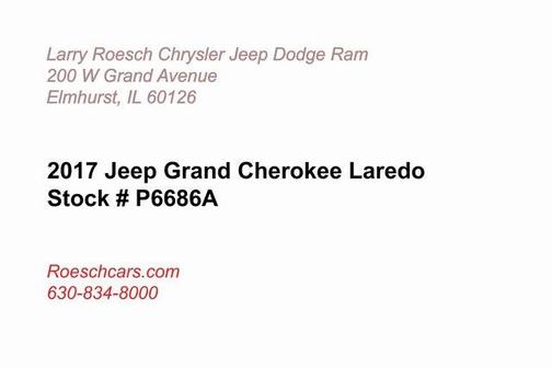 2017 Jeep Grand Cherokee Laredo