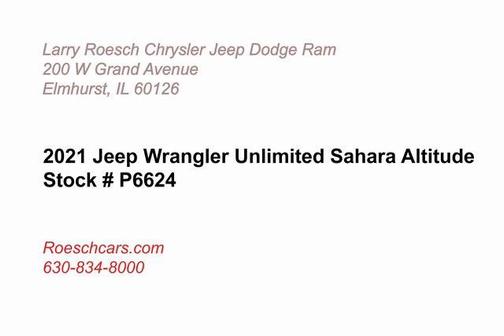 2021 Jeep Wrangler Unlimited Sahara