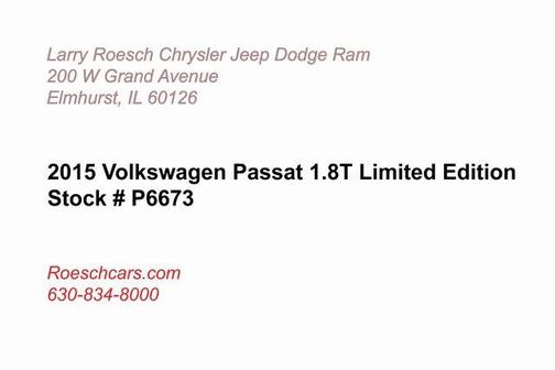 2015 Volkswagen Passat 1.8T Limited Edition