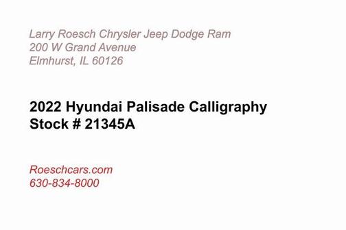 2022 Hyundai PALISADE Calligraphy
