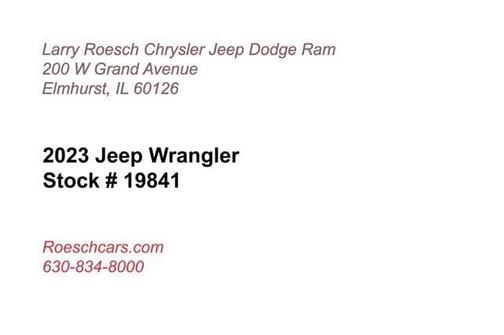 Photo 2 of 32 of 2023 Jeep Wrangler Sport