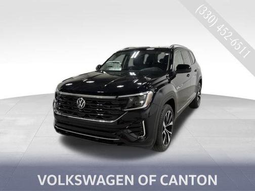 Black 2026 Volkswagen Atlas 2.0T SEL Premium R-Line