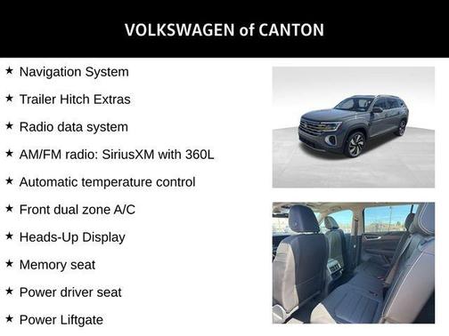 2025 Volkswagen Atlas 2.0T SEL