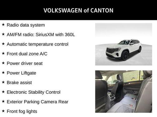 2025 Volkswagen Atlas 2.0T SE