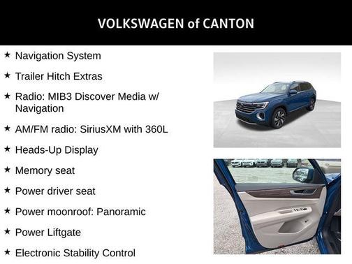 2025 Volkswagen Atlas 2.0T SEL