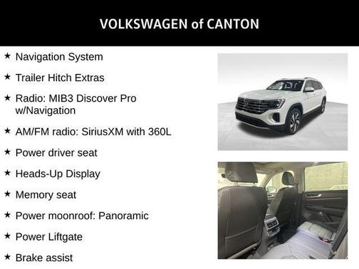 2026 Volkswagen Atlas 2.0T SEL